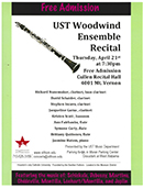 UST Woodwind Ensemble Recital